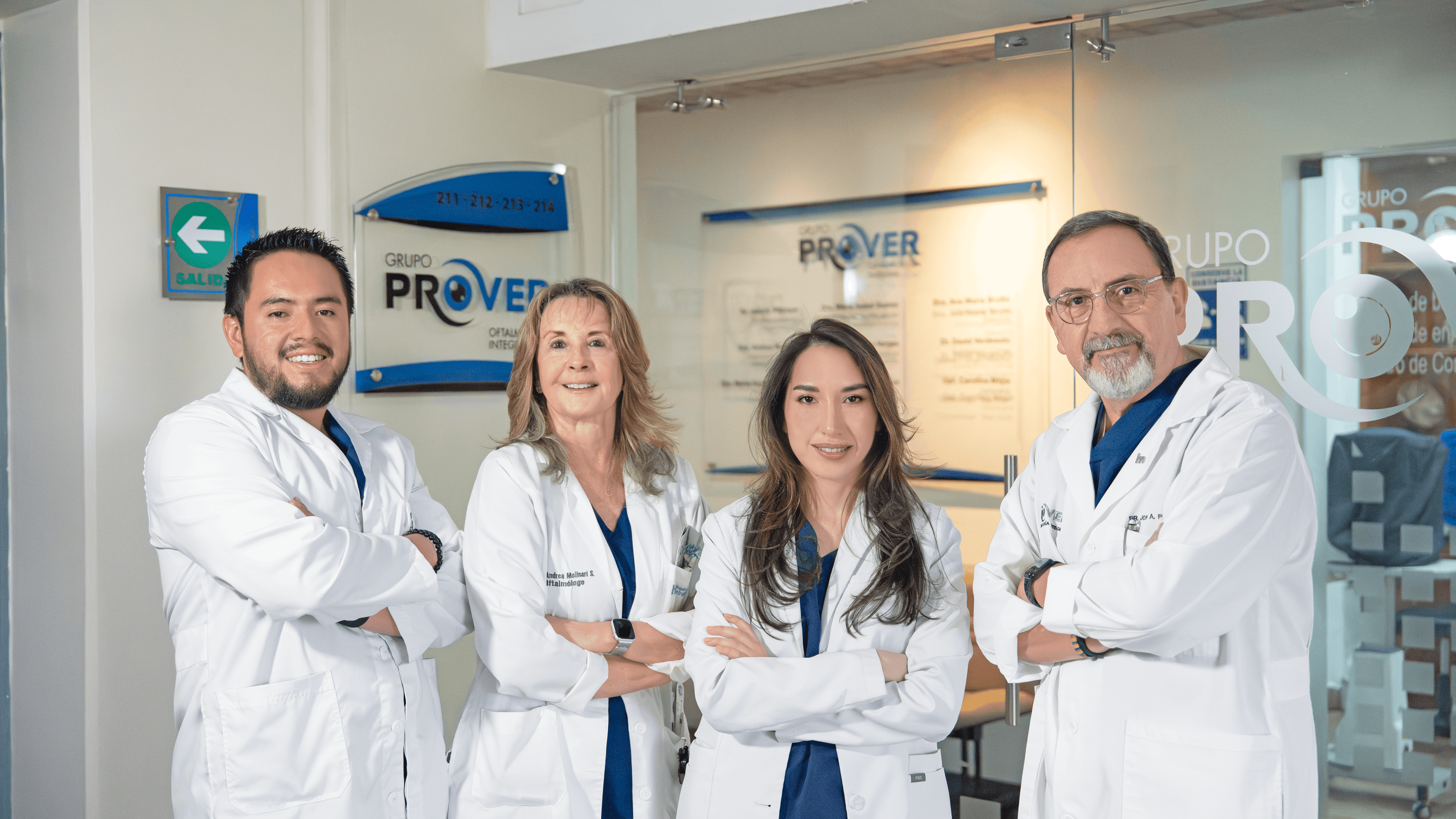 Equipo médico de Grupo Prover